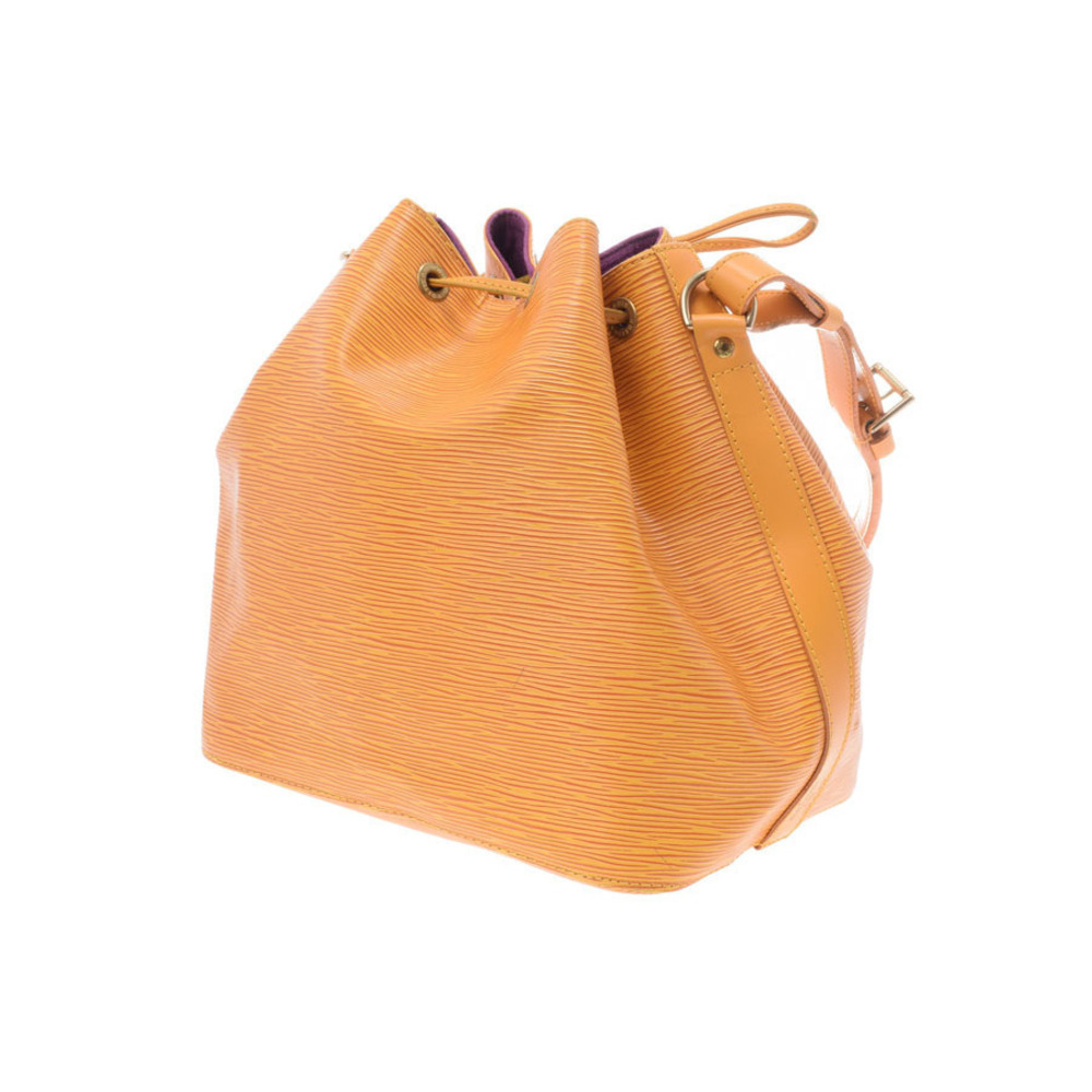 Louis Vuitton Leather Yellow Epi Bag Shoulder Noe